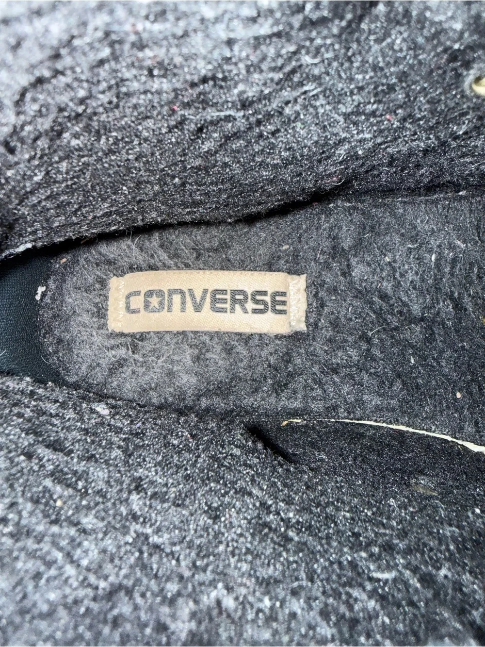 Converse Kids Black High-Top Lace-Up Sneakers